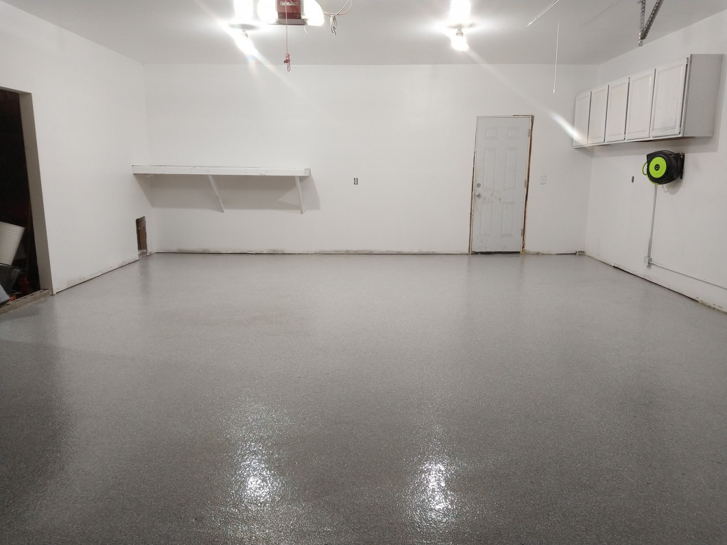 Solid Color Flooring Installation Isanti & Coon Rapids, MN Royal Epoxy